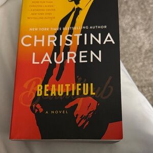 Beautiful by Christina — Paperback Novel in Red, Orange, Black
